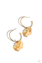 Load image into Gallery viewer, Majestic Mermaid - Gold Hoop Earrings