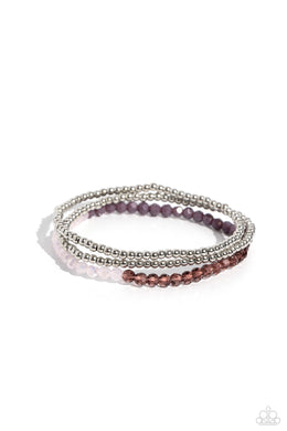 Backstage Beading - Purple Set of Bracelets