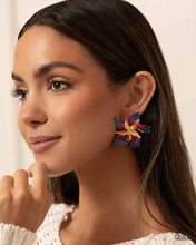 Load image into Gallery viewer, Warped Wallflower - Multi Post Earrings