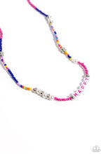 Load image into Gallery viewer, Happy to See You - Pink Necklace
