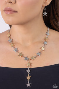 Reach for the Stars - Multi (Mixed Metals) Necklace