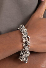 Load image into Gallery viewer, Two-Tone Taste - Silver Gunmetal Bracelet