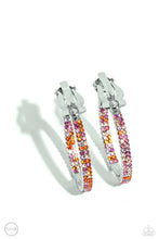 Load image into Gallery viewer, Outstanding Ombre - Orange Clip-On Earrings