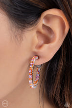 Load image into Gallery viewer, Outstanding Ombre - Orange Clip-On Earrings