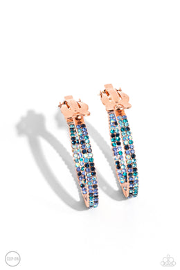 Outstanding Ombre - Copper Earrings