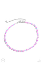 Load image into Gallery viewer, Colorfully GLASSY - Pink Choker Necklace