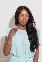 Load image into Gallery viewer, Colorfully GLASSY - Pink Choker Necklace