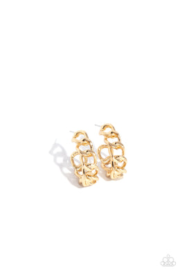 Casual Confidence - Gold Earrings