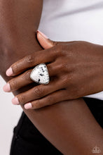 Load image into Gallery viewer, Patterned Paladin - White Ring