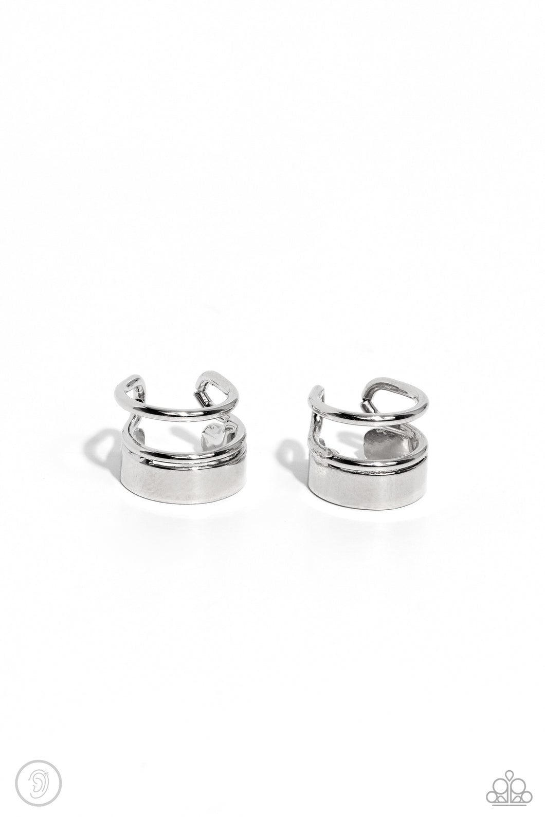 Never Look STACK - Silver Earrings