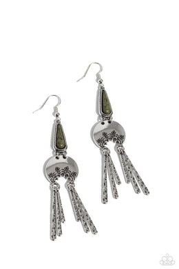 Highland Haute - Green Earrings