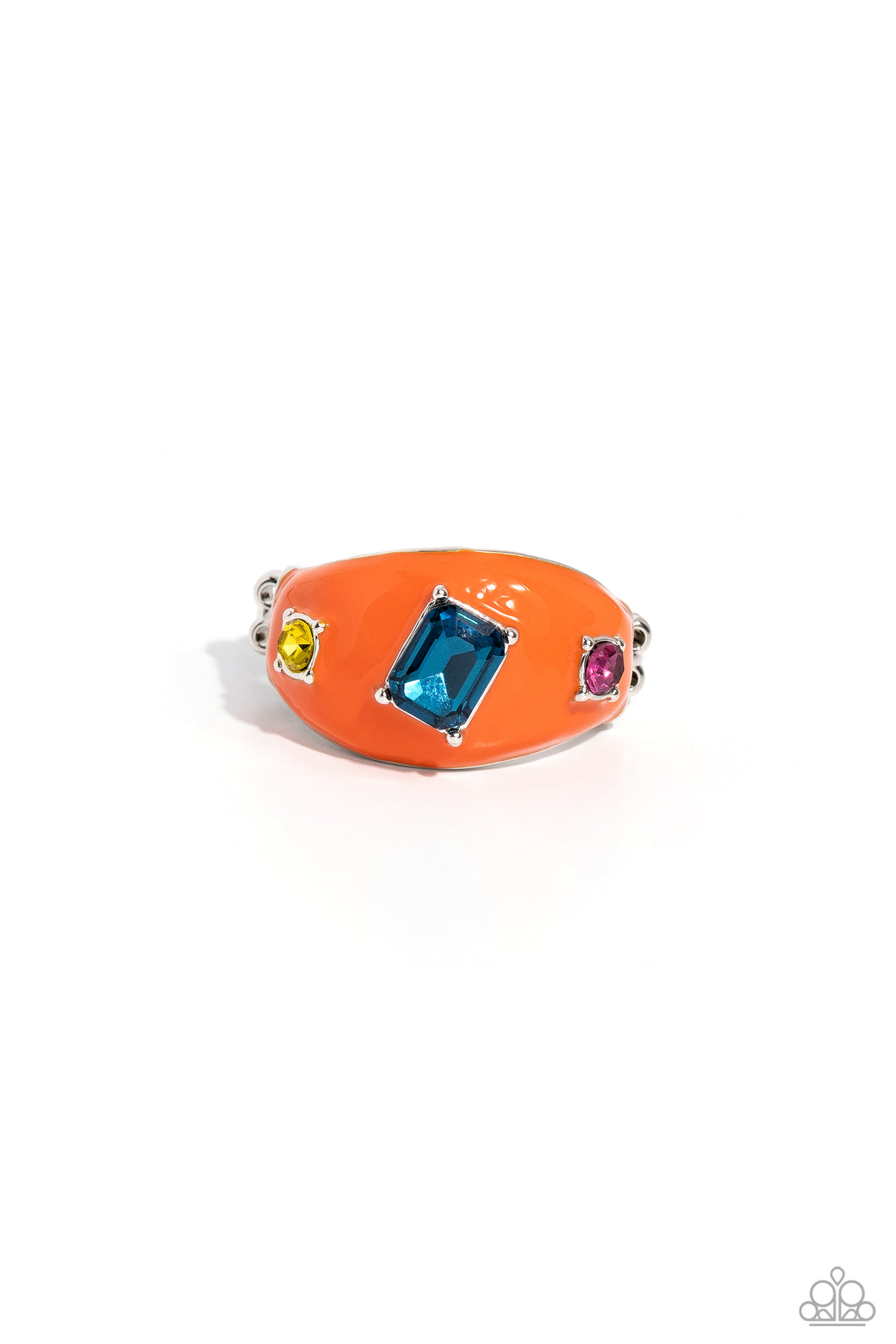 Blinding Behavior - Orange Dainty Ring