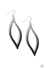 Load image into Gallery viewer, Admirable Asymmetry - Black Earrings