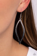 Load image into Gallery viewer, Admirable Asymmetry - Black Earrings