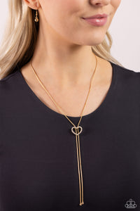 Tempting Tassel - Gold Necklace