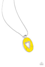 Load image into Gallery viewer, Airy Affection - Yellow Necklace