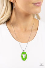 Load image into Gallery viewer, Airy Affection - Green Necklace