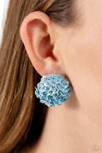 Load image into Gallery viewer, Corsage Character - Blue Post Earrings