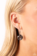 Load image into Gallery viewer, Tassel Tenure - Black Gunmetal Necklace