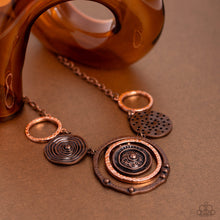 Load image into Gallery viewer, Mysterious Masterpiece - Copper Necklace