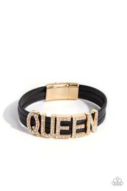 Queen of My Life - Gold Bracelet