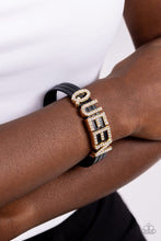 Load image into Gallery viewer, Queen of My Life - Gold Bracelet