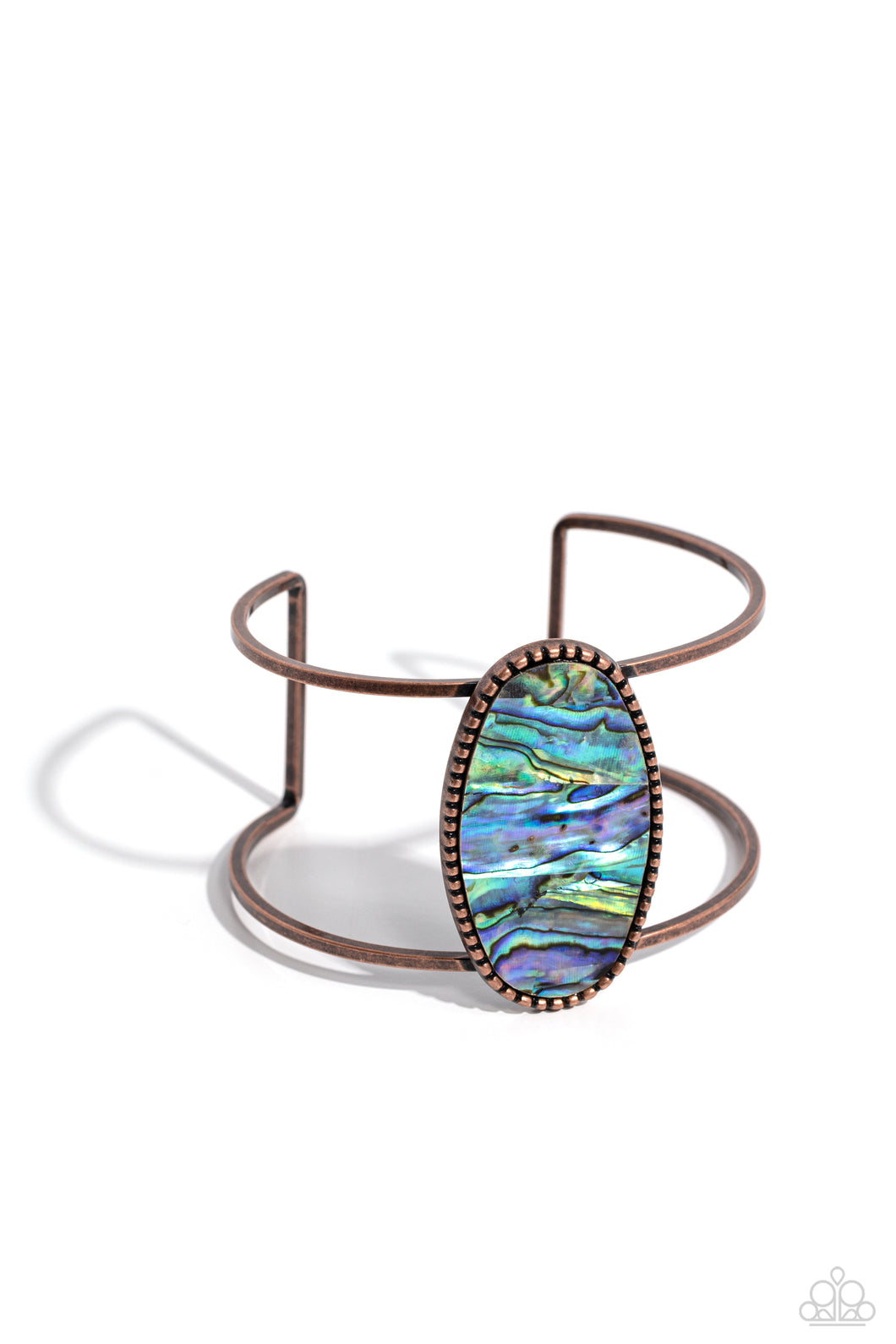 Enigmatic Energy - Copper Cuff Bracelet