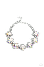 Load image into Gallery viewer, Floral Frenzy - White Bracelet