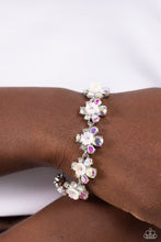 Load image into Gallery viewer, Floral Frenzy - White Bracelet