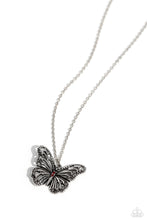 Load image into Gallery viewer, Textured Talent - Red Necklace
