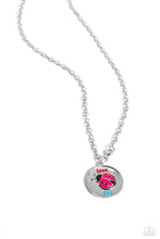 Load image into Gallery viewer, Lively Love Bug - Red Necklace