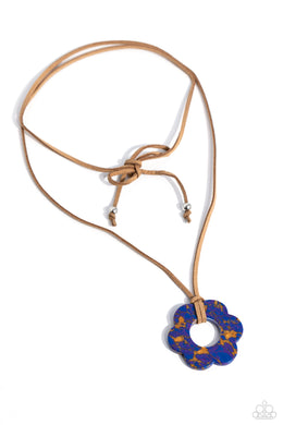 Tied Triumph - Multicolor Necklace