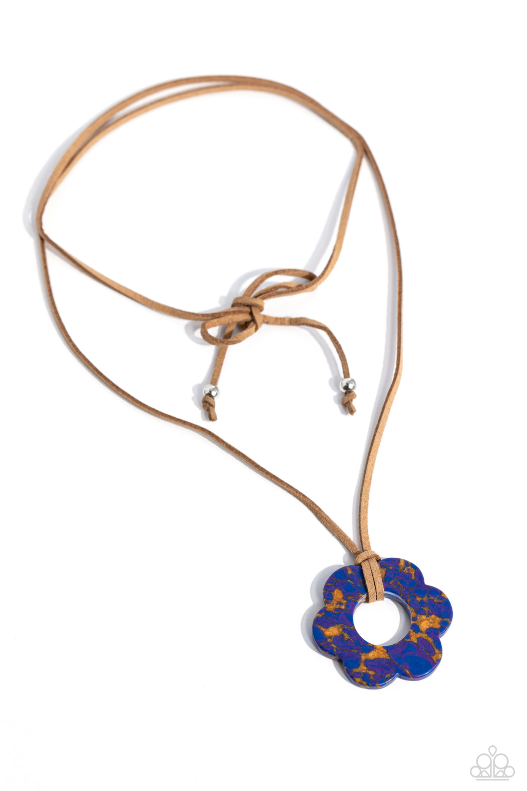 Tied Triumph - Multicolor Necklace