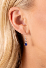 Load image into Gallery viewer, Diagonal Daydream - Blue Necklace