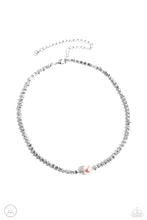 Load image into Gallery viewer, Tasteful Triangles - Pink Choker Necklace