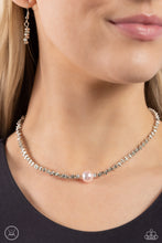 Load image into Gallery viewer, Tasteful Triangles - Pink Choker Necklace