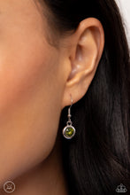 Load image into Gallery viewer, Abstract Admirer - Green Choker Necklace