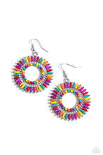 Load image into Gallery viewer, Ferris Wheel Finale - Multi Earrings