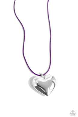 Devoted Daze - Purple Necklace