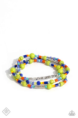 Confident Collision - Multicolor Bracelets