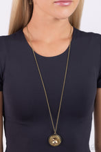 Load image into Gallery viewer, Demanding Director - Brass Necklace