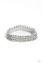Load image into Gallery viewer, Corporate Confidence - White Stretchy Bracelet