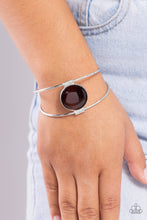 Load image into Gallery viewer, Candescent Cats Eye - Brown Cuff Bracelet