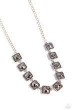 Load image into Gallery viewer, Jump SQUARE - Silver Necklace
