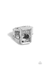 Load image into Gallery viewer, Encased Envy - Black Ring
