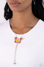 Load image into Gallery viewer, Suspended Shades - Yellow Necklace