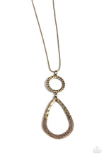 Load image into Gallery viewer, Focused Fashion - Brass Necklace
