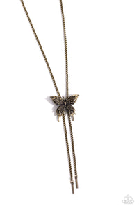 Adjustable Acclaim - Brass Necklace