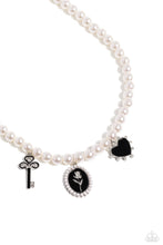Load image into Gallery viewer, Charming Collision - Black Necklace