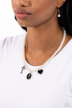 Load image into Gallery viewer, Charming Collision - Black Necklace